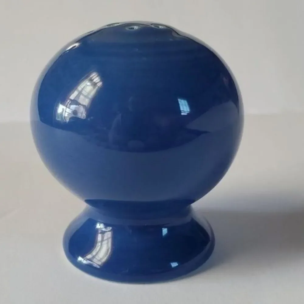 Fiestaware Fiesta Small Shaker Salt Pepper CERAMIC Lapis Blue